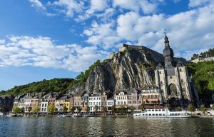 belgium dinant in the meuse valley