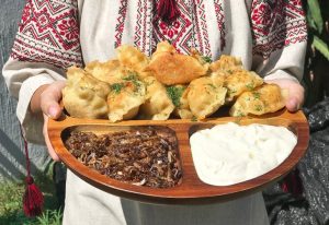 cooking and dumpling in ukraine